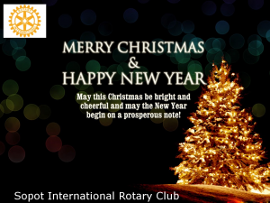 Merry Christmas and Happy New Year - Rotary Club Sopot International