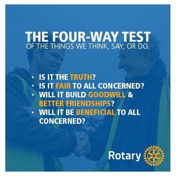 The 4-Way Test - Rotary Club Sopot International